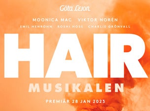 HAIR-Musikalen (Boende Clarion Hotell Sign)